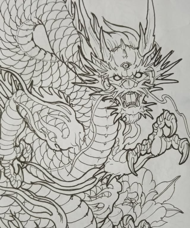 New Traditional flash tattoo by Zenk Tattooer, Phichit Thailand